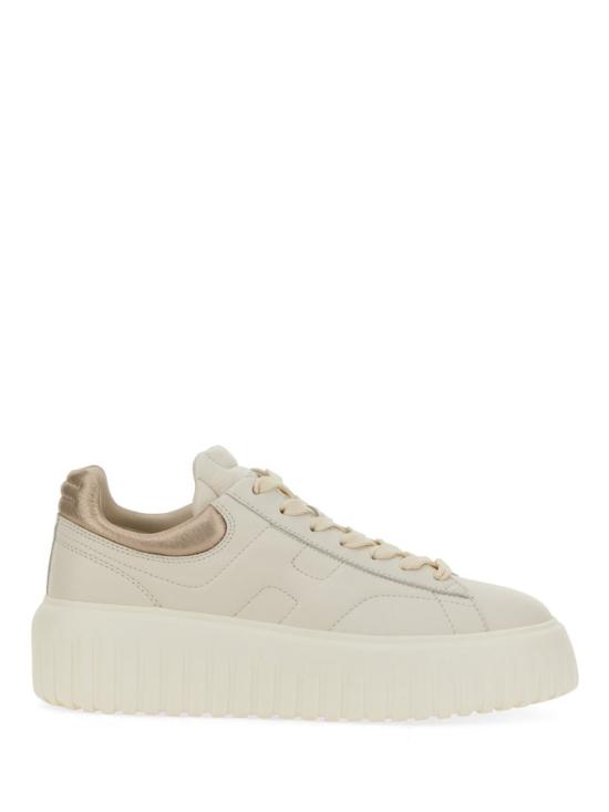 25FW 호간 H-스트라이프 스니커즈 HXW6450FC60 KU00GAN BEIGE - HOGAN
