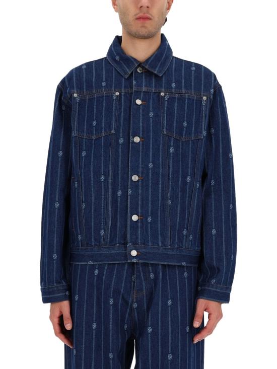 25FW 드롤드무슈 자켓 JT182 CO238STONEWASH BLUE - DROLE DE MONSIEUR