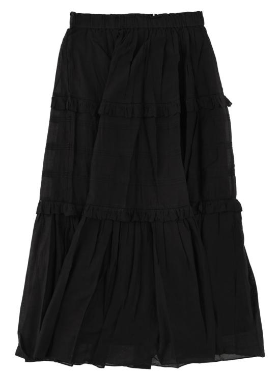 26SS 이자벨마랑에뚜왈 스커트 JU0451FB B3J04E01BK BLACK