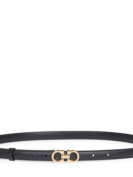 26FW 살바토레 페라가모 간치니 벨트 23B224DONNAH15675180 BLACK - SALVATORE FERRAGAMO