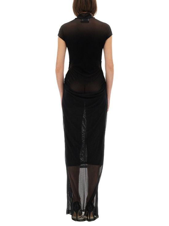 25FW 장 폴 고티에 폴로 티셔츠 DR046 M00100 BLACK
