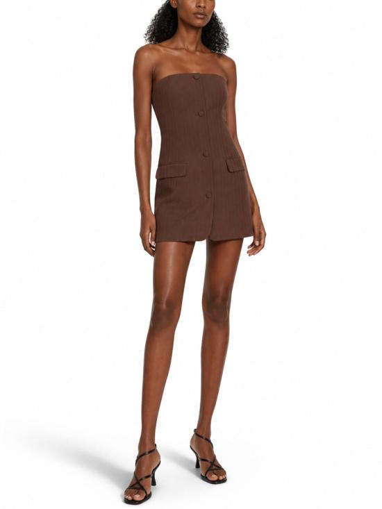 26SS 장 폴 고티에 원피스 DR118 W0546056 BROWN - JEAN PAUL GAULTIER