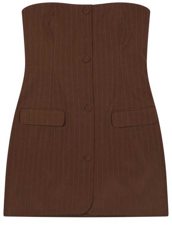 26SS 장 폴 고티에 원피스 DR118 W0546056 BROWN