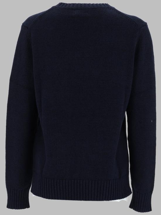 26FW 폴로 랄프로렌 베어 코튼&린넨 니트 스웨터 211927070 001NAVYMULTI BLUE - POLO RALPH LAUREN