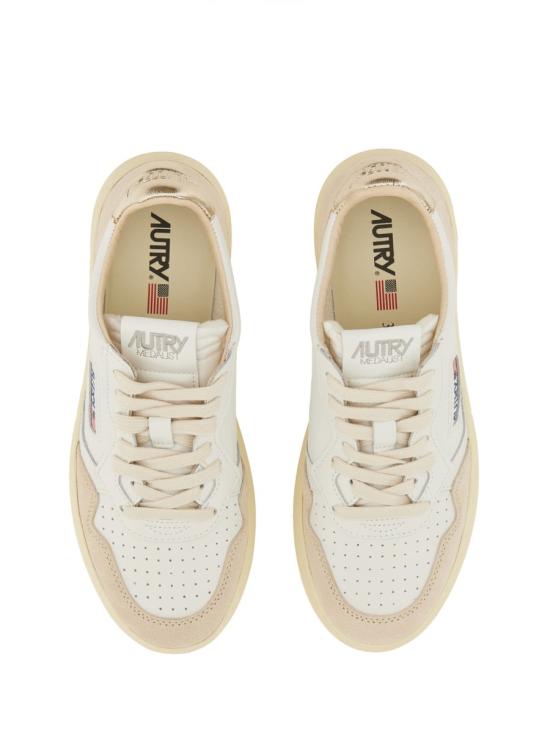 26FW 오트리 메달리스트 로우 레더 스니커즈 AULW LS75 MULTICOLOR - AUTRY