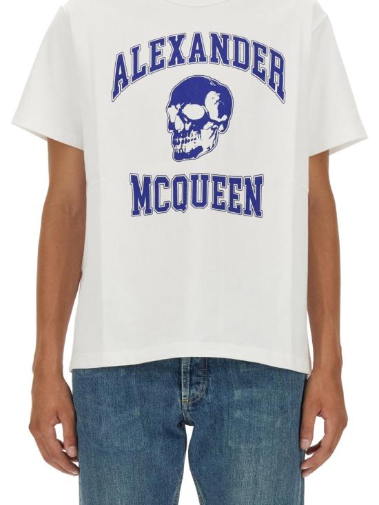  알렉산더 맥퀸 탑 759442 QVZ290900 WHITE - ALEXANDER MCQUEEN
