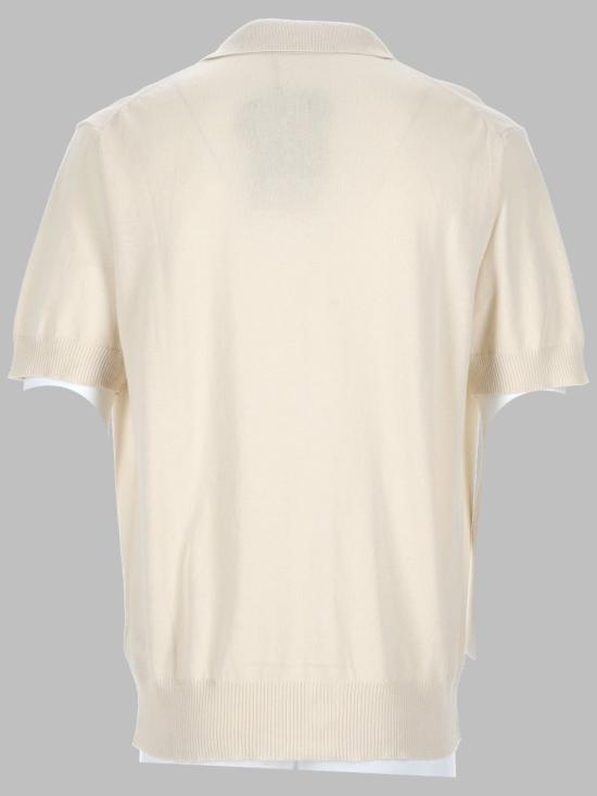 26SS 비비안웨스트우드 로고 폴로 셔츠 2701001D Y003FA408 IVORY - VIVIENNE WESTWOOD