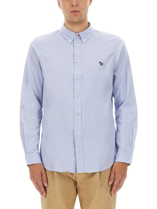 26SS PS 바이 폴스미스 셔츠 M2R 599R PZEBRA 44 BLUE - PS BY PAUL SMITH