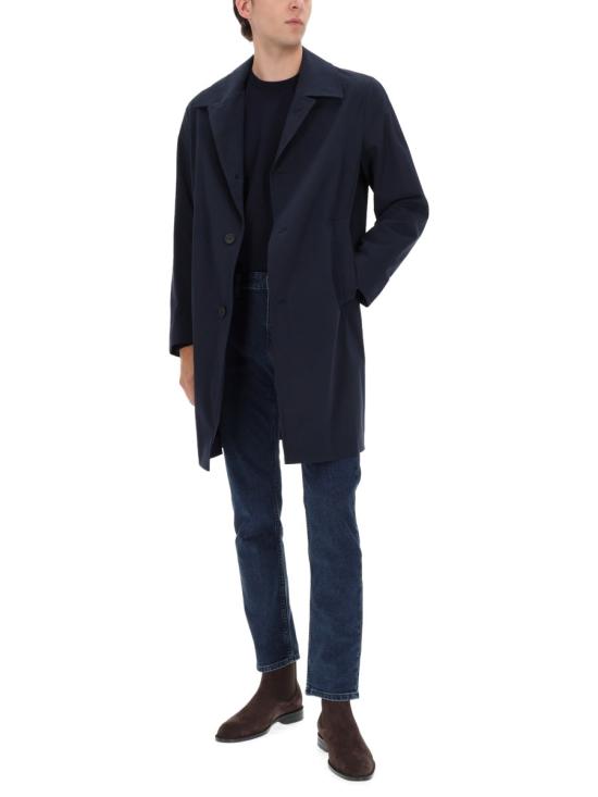 25FW 휴고보스 트렌치 코트 50545771 10272956404 BLUE - HUGO BOSS