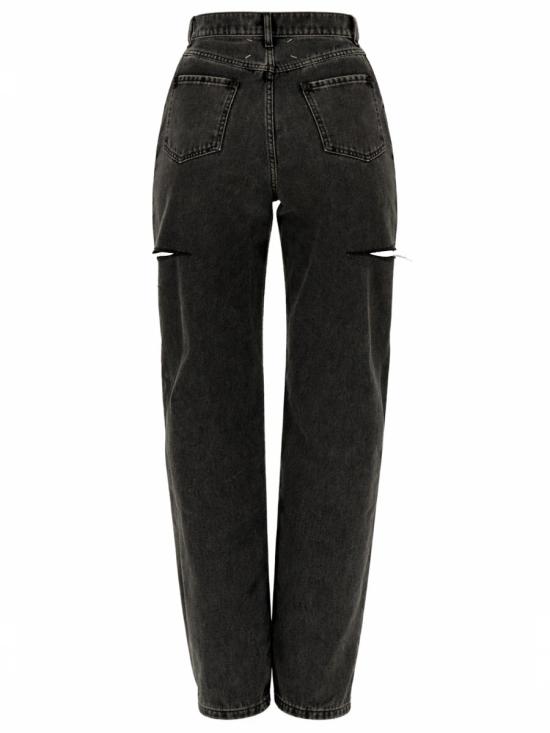 26SS 마르지엘라 컷아웃 진 S51LA0051 S30743965 BLACK - MAISON MARGIELA