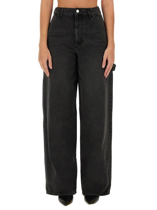  이자벨마랑에뚜왈 데님 팬츠 PA0396FA B3H02E02FK BLACK - ISABEL MARANT ETOILE