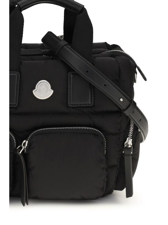 26FW 몽클레어 Caradoc 패딩 나일론 토트백 L209B5D00008N0180 999 BLACK - MONCLER