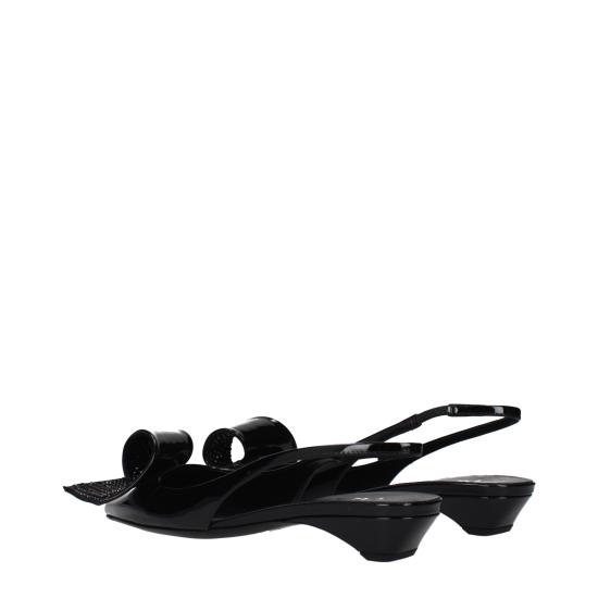  프라다 플랫 슈즈 PR15433029648649BT BLACK - PRADA