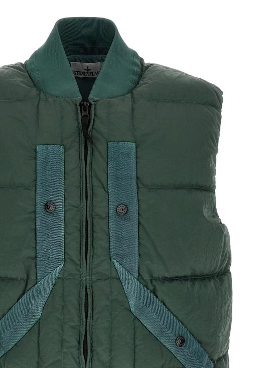 26FW 스톤 아일랜드 베스트 ST340469BM GREEN - STONE ISLAND