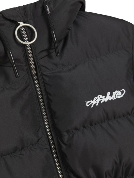 오프화이트 패딩 OGEA001K F21FAB0021001 BLACK