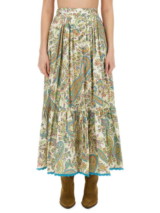  에트로 스커트 WRFA0016 99SA568X0801 GREEN - ETRO