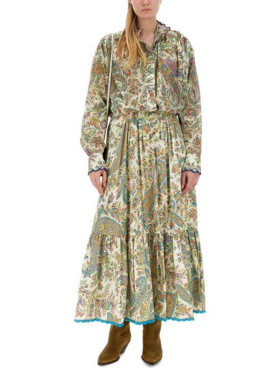  에트로 스커트 WRFA0016 99SA568X0801 GREEN - ETRO