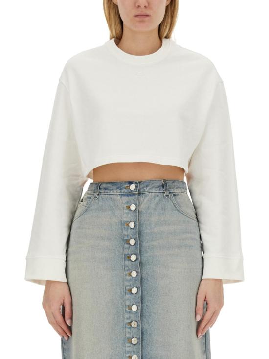  쿠레쥬 스웨터 124JSW009 JS01200001 WHITE - COURREGES