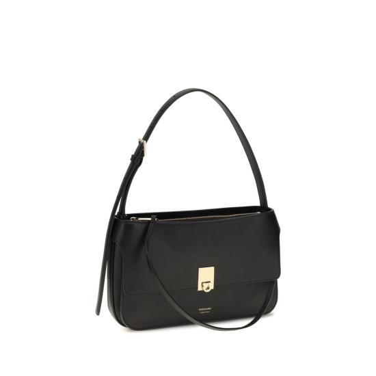 26FW 살바토레 페라가모 숄더백 FE797350001BB BLACK - SALVATORE FERRAGAMO