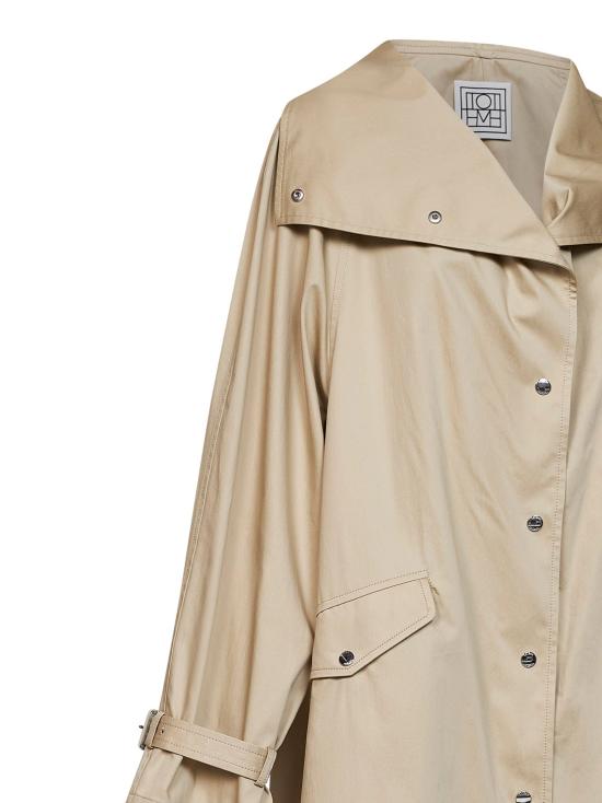 26FW 토템 트렌치 코트 263WRO0283FB0564 072 BEIGE - TOTEME