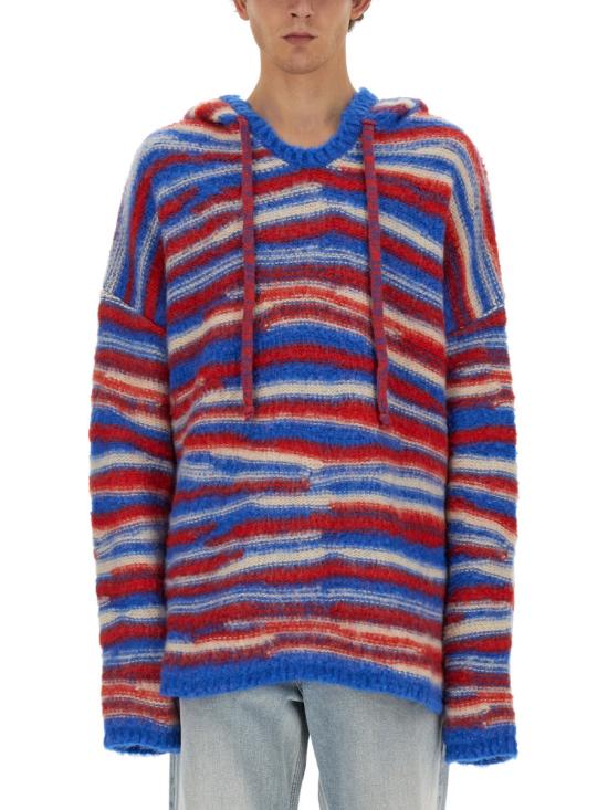  이알엘 스웨터 ERL07N015 REDBLUE MULTICOLOR - ERL