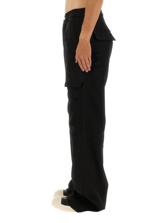 25FW 릭 오웬스 카고 팬츠 RU02E1346 WGP09 BLACK - RICK OWENS