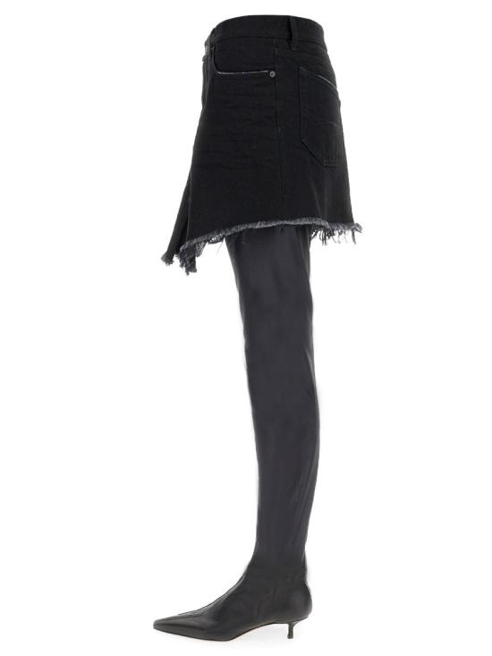  발렌시아가 스커트 704541 TBP471029 BLACK - BALENCIAGA