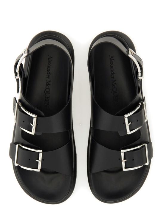  알렉산더 맥퀸 샌들 782466 WIEU31081 BLACK - ALEXANDER MCQUEEN