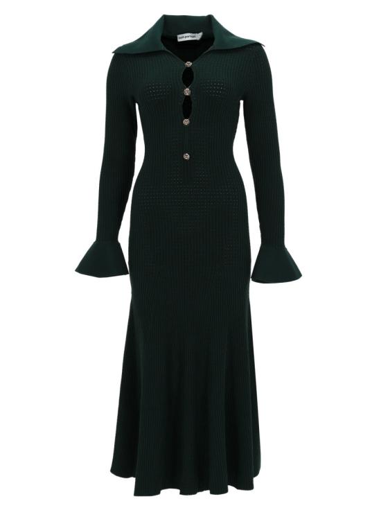 26SS 셀프 포트레이트 원피스 RS26 138MA G GREEN