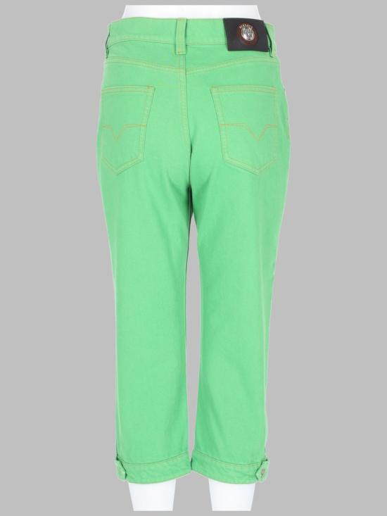 26SS 베르사체 데님 팬츠 1023741 1A178711DB00 GREEN - VERSACE