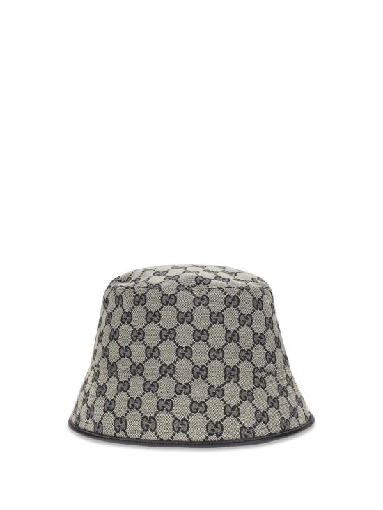 26FW 구찌 GG 코튼 캔버스 버킷햇 8757403HBNH 4068 BLUE - GUCCI