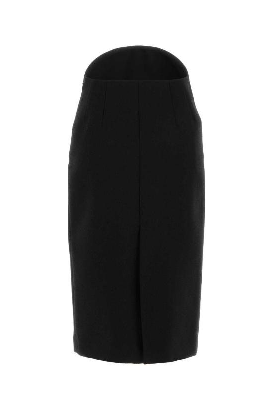 26FW 질샌더 스커트 J03MA0317J40407 001 BLACK - JIL SANDER