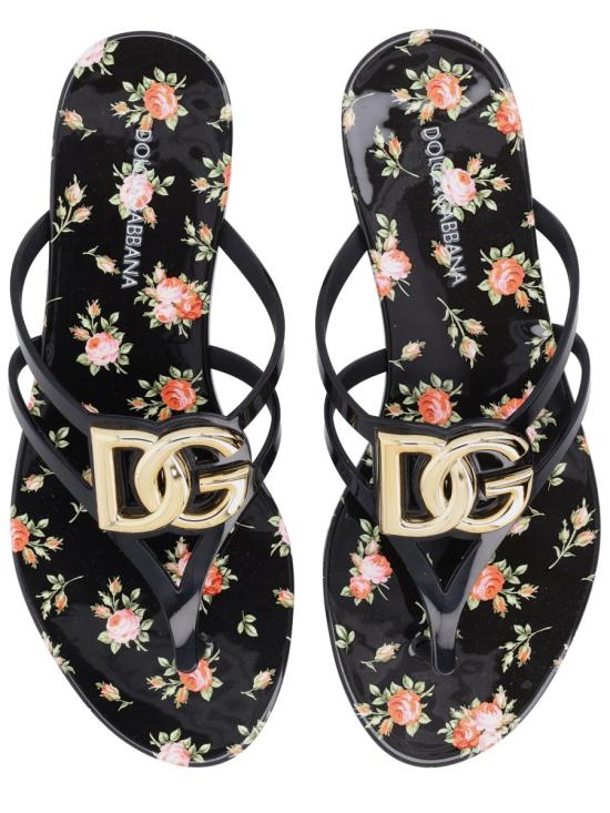 26SS 돌체앤가바나 러버 비치웨어 슬라이드 CW2418 AY850HN5XJ MULTICOLOR - DOLCE & GABBANA