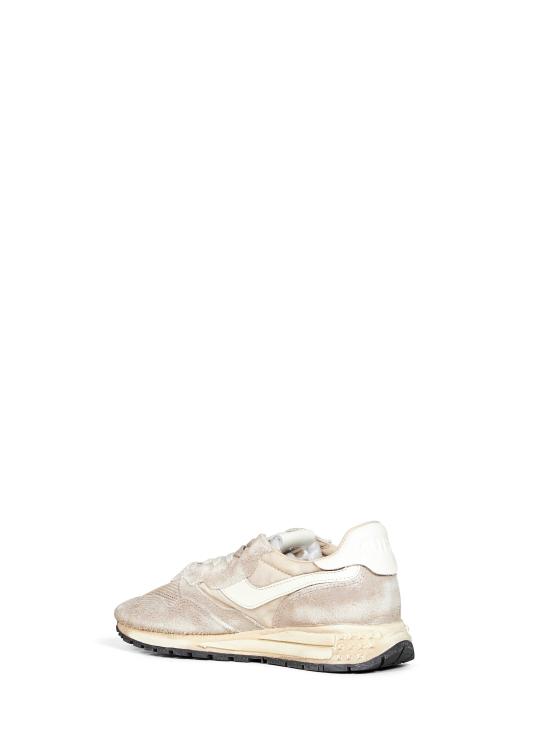 26FW 오트리 릴윈드 나일론 스웨이드 스니커즈 WVLWYG03WOODSKWHT BEIGE - AUTRY