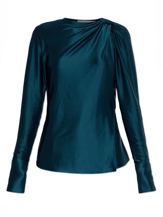 26SS 빅토리아 베컴 블라우스 1126WSH006991A DARKTEAL BLACK