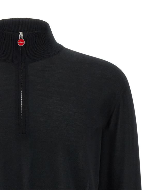 26FW 키톤 가디건 KI341987BM BLACK - KITON