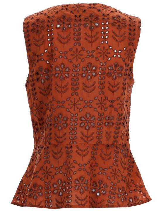 26SS PS 바이 폴스미스 블라우스 W2R 386M V31442 65 BROWN - PS BY PAUL SMITH