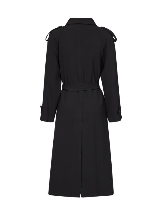 26FW 블랑카 비타 트렌치 코트 TELLY9714ONICE BLACK - BLANCA VITA