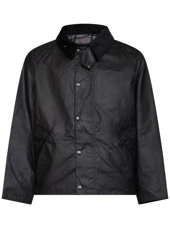 26FW 바버 TRANSPORT 트랜스포트 왁스 재킷 MWX1678MWXBK91 BLACK