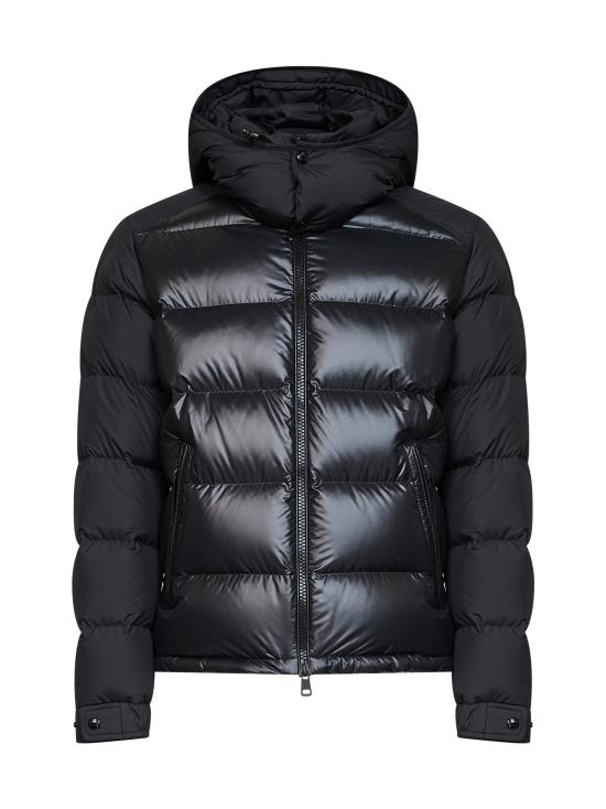 26FW 몽클레어 마야 후드 쇼트 다운 자켓 L20911A00138597YX999 BLACK