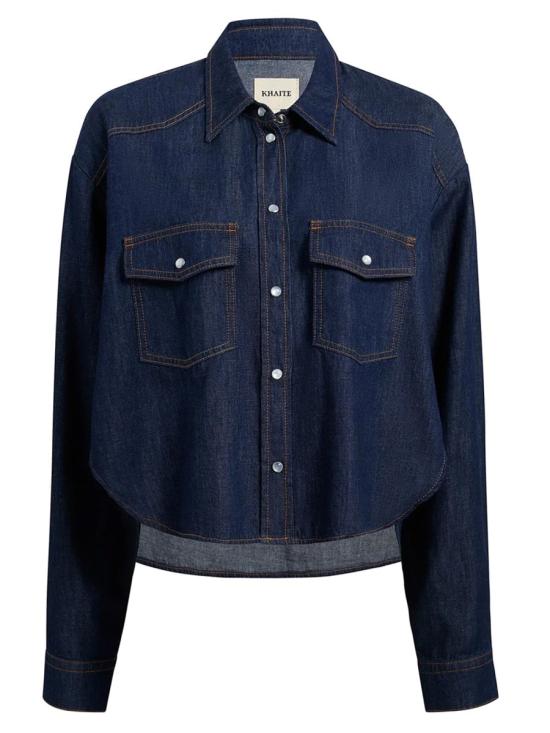 26SS 케이트 블라우스 1184923040 W923040 BLUE - KHAITE