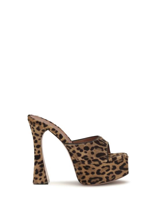 26FW 아미나 무아디 샌들 18S366533DAL LEOPARDPON BROWN
