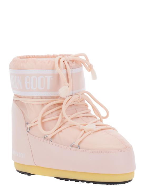 26FW 문부츠 아이콘 나일론 로우 부츠 80D140934 PINK - MOON BOOT