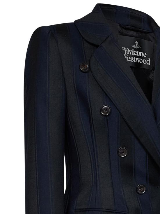 26FW 비비안웨스트우드 자켓 1401008MW01NHMIDNIGHTBLUEBLACK - VIVIENNE WESTWOOD