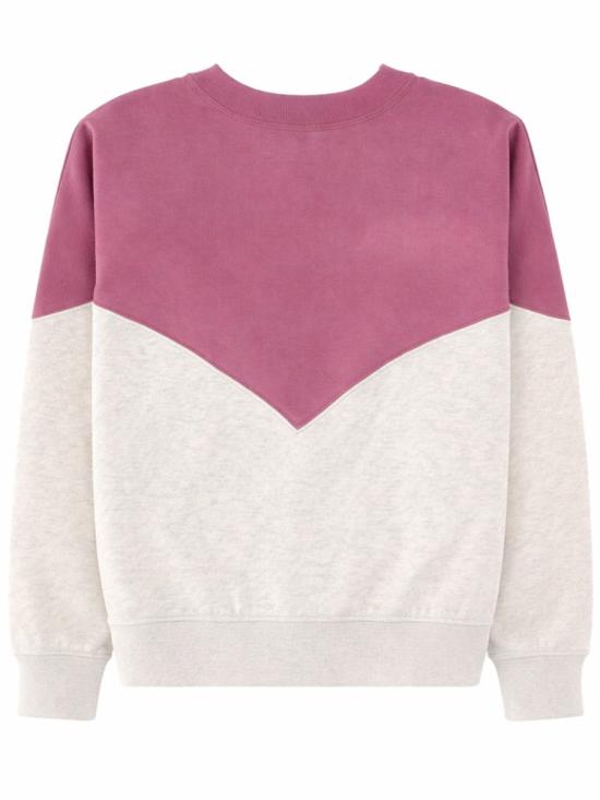 26SS 이자벨마랑에뚜왈 휴스턴 투톤 마랑 스웨트셔츠 SW0006FA A1M08EMTEC PINK - ISABEL MARANT ETOILE
