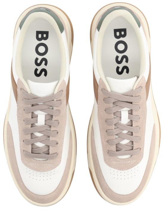 25FW 휴고보스 스니커즈 50548705 102477263 BEIGE - HUGO BOSS