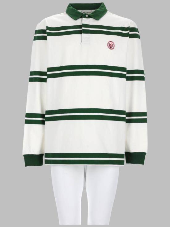 26FW 드롤드무슈 탑 PL164 CO161WATERGREEN WHITE