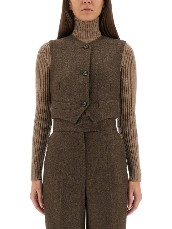 25FW 막스마라 베스트 2521156123600 729001 BROWN - MAX MARA