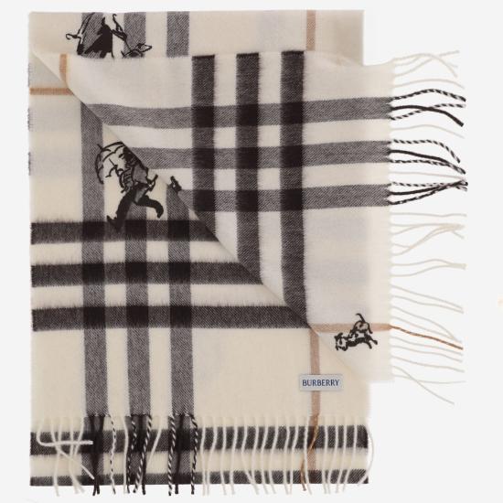 26FW 버버리 머플러/스카프 8131139 WHITE - BURBERRY