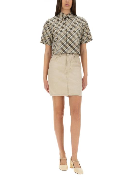  버버리 스커트 8105522 C2524 BEIGE - BURBERRY